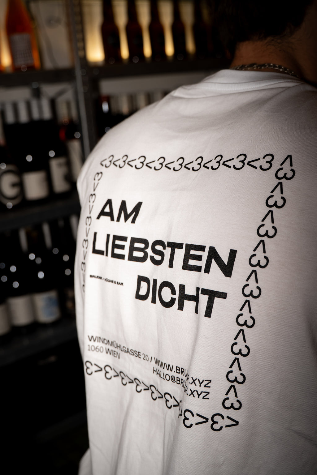 T-Shirt Am Liebsten Dicht